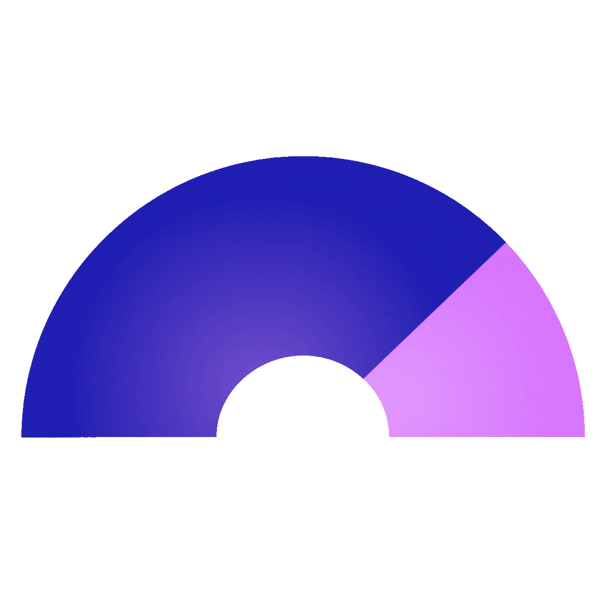Technology visualization with purple smoke